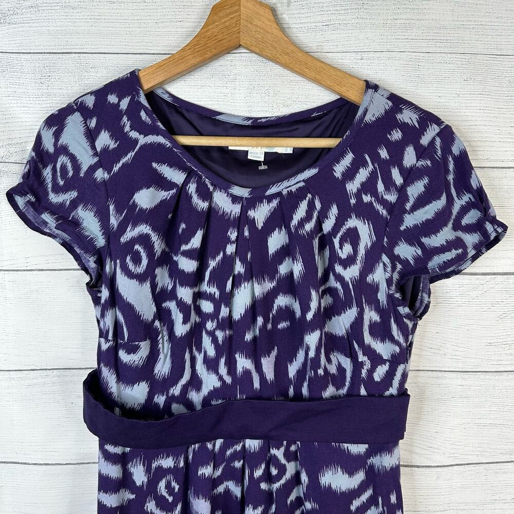 Boden Womens size 6 Holland Park Floral Geometric Cap Sleeve Sheath Dress - Picture 3 of 10
